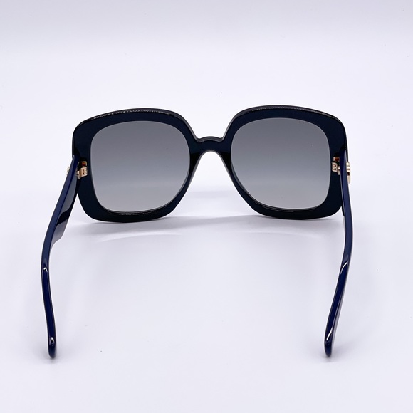 NEW GUCCI GG0713S 001 OVERSIZED SQUARE WOMEN’S SUNGLASSES GUCCI GG0713S - Picture 8 of 12